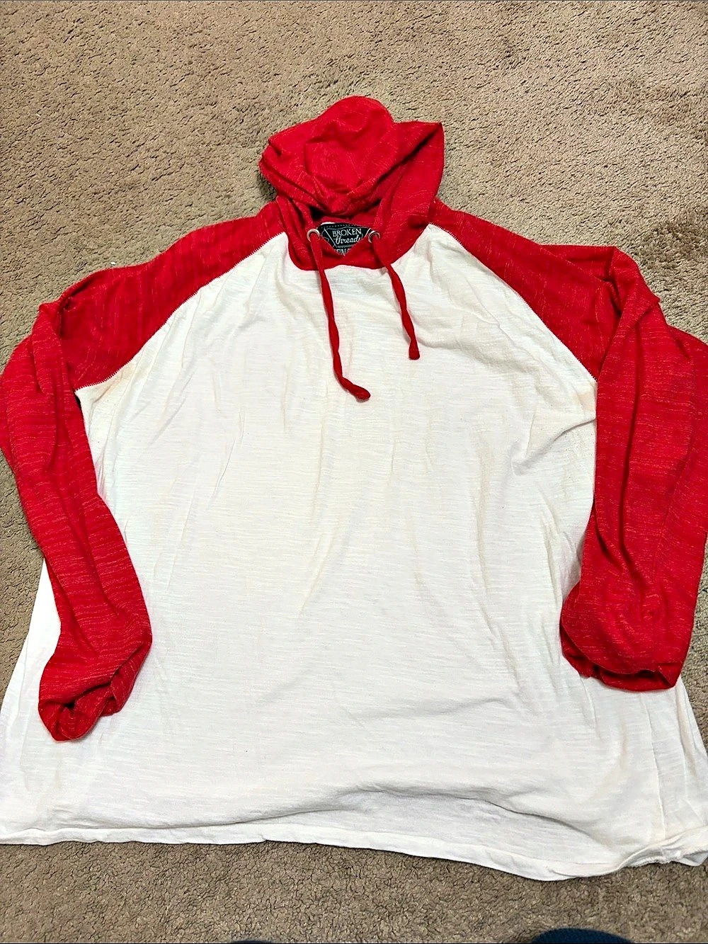 Broken Threads Color Block Long Sleeve Raglan Tee - Picture 1 of 1